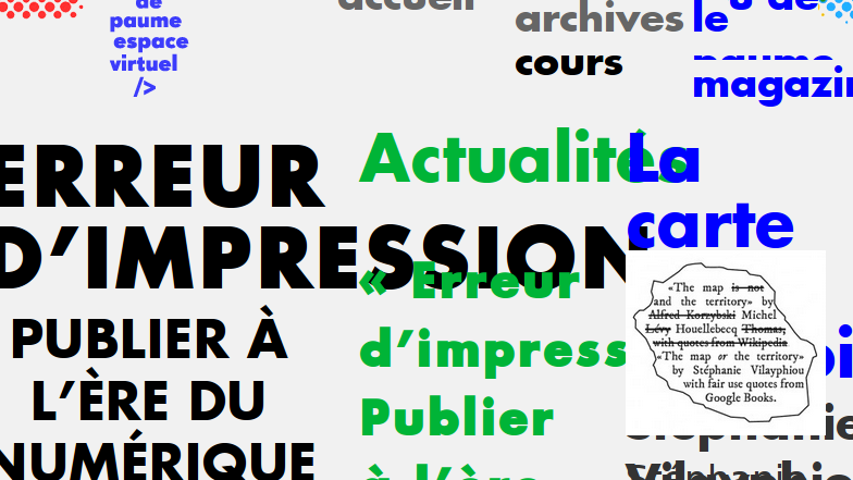 Erreur d'Impression