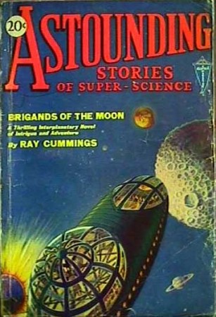 astounding stories of super science - brigands of the moon